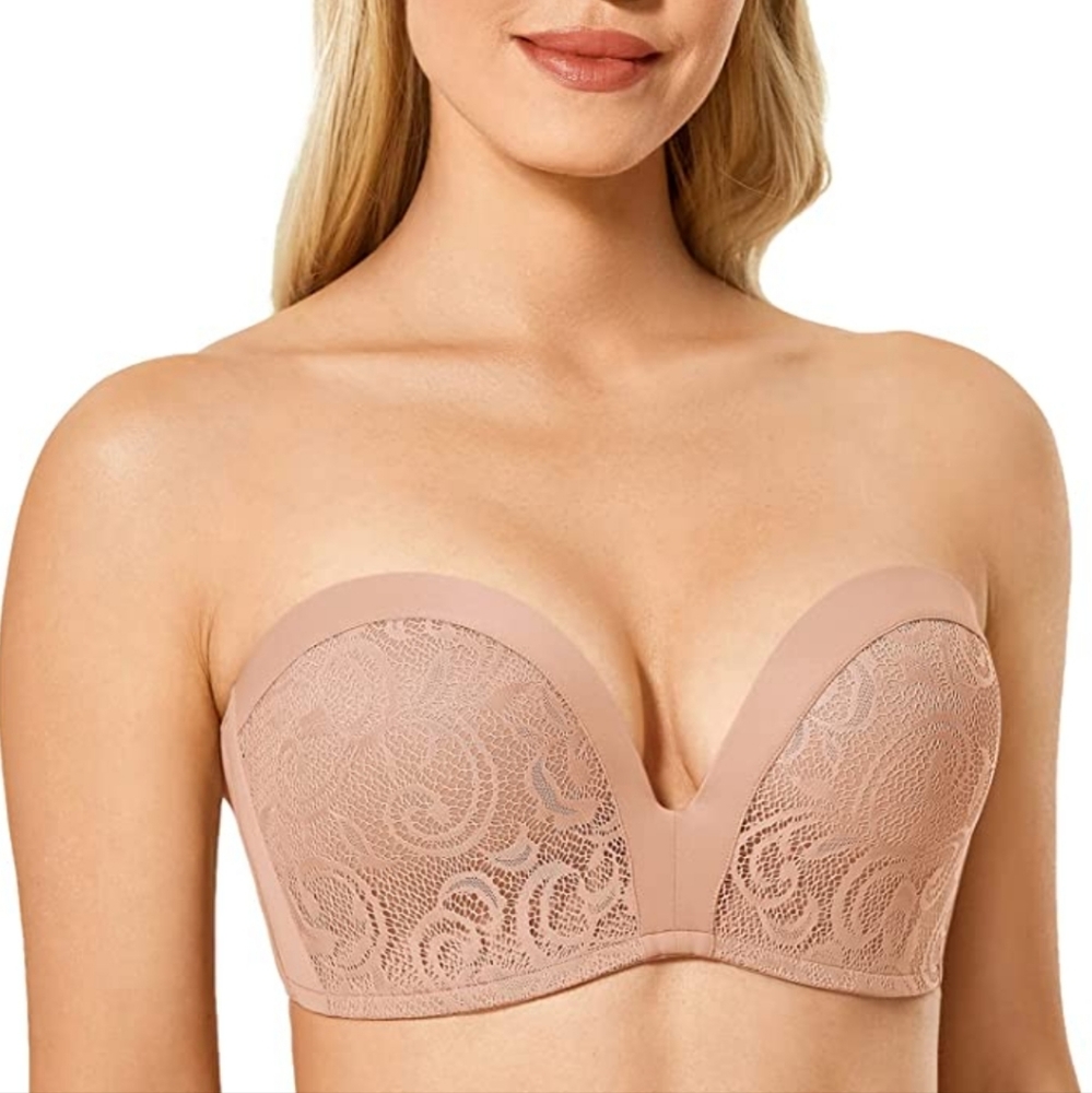 Delimira Strapless Plunge Bra